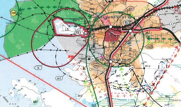 . Suunnittelutilanne.. Maakuntakaava Satakunnan 0..0 vahvistetussa maakuntakaavassa kaava-alue on osoitettu taajamatoimintojen alueeksi (A).