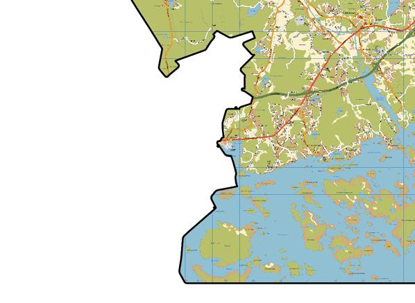 avgränsning och de övriga planläggningsprojekten med svart avgränsning.