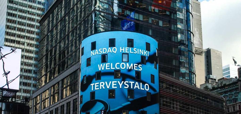 Listautumisanti Keräsimme osakeannilla noin 100 miljoonan euron bruttovarat.