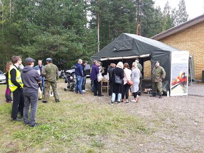Pisteen tarkoituksena oli tuoda esille yhdistystä sekä sen toimintaa ja noin 500:n kävijän voimin tavoitteeseen päästiin.