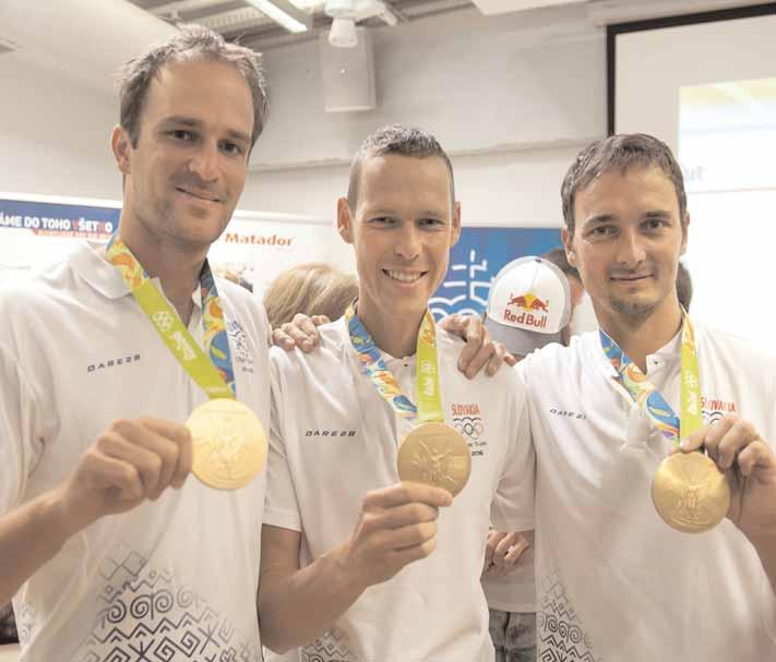 OLYMPIZMUS 19 TÉMA Ako sa zmenil život našich zlatých hrdinov po olympiáde v Riu?