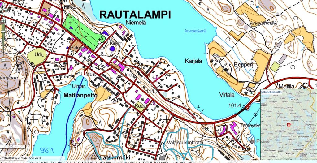 Sivu 7/11 1. Lähtöpiste: Uimaranta 2. Sirkkavuoren laavu: Ajo-ohjeet Rautalammi keskustasta Sirkkavuoren laavulle.