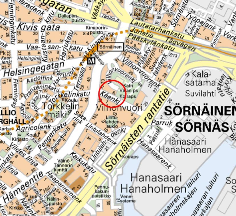 ASEMAKAAVAN MUUTOKSEN SELOSTUS ASEMAKAAVAN MUUTOSKARTTA NRO 12358 PÄIVÄTTY 22.9.2015 Asemakaavan muutos koskee: Helsingin kaupungin 10.