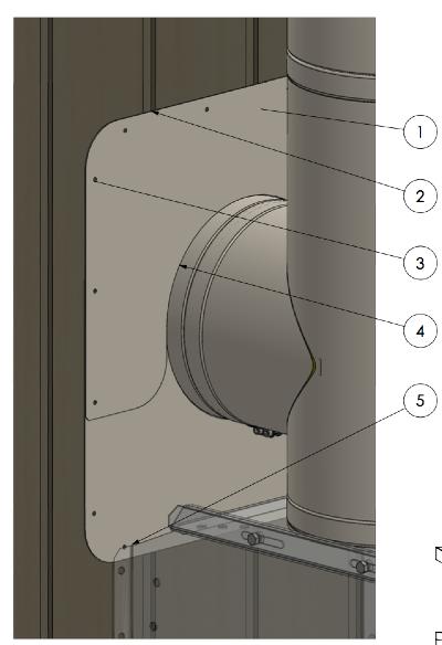 Seinänläpivienti hybridieristeellä - 100mm Max 500mm vahvoihin seinäläpivienteihin, joissa esim.