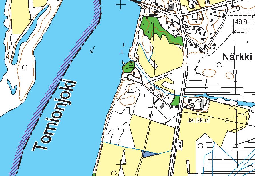 Kohteet 44. Tullinranta, 45. Westriben ranta, 46. Westriben hevoshaka ja 47. Jaukkuri. 44. Tullinranta, perinnebiotooppi (2,1 ha) Rajasillan eteläpuolella sijaitsee veneranta, jonka ympärillä on laajahko tuore suurruohoniitty.