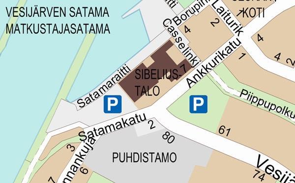 Taksilla: Sibeliustalon edessä on oma taksipysäkki ja erityisesti konserttien yhteydessä siinä odottaa aina valmiina autoja.