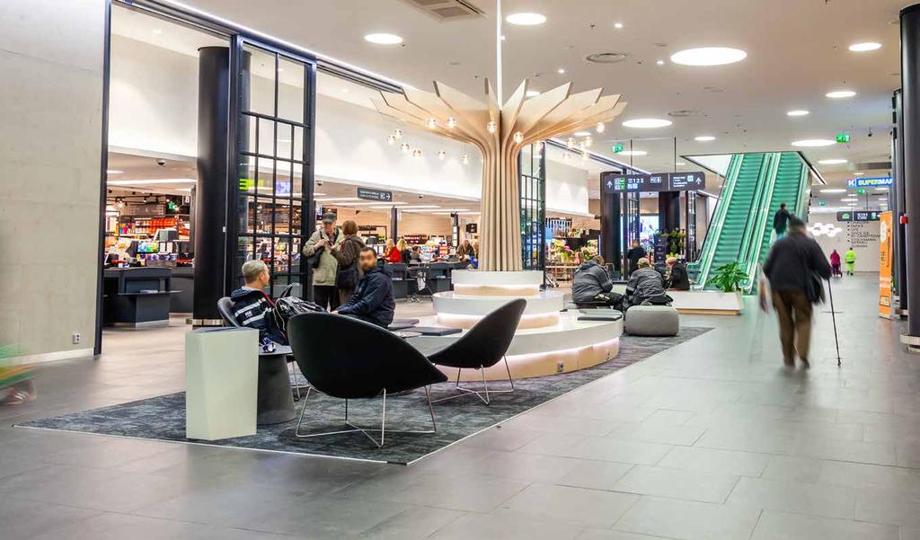 KAUPPAKESKUS AINOA Kotipihan linnunlaulusta kauppakeskuksen