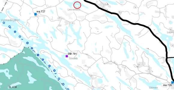 7 2.2.2 Kiinteät muinaismuistojäännökset ja rakennuskulttuuri Suunnittelualueella ei ole muinaisjäännösrekisterin mukaan tiedossa esihistoriallisen eikä historiallisen ajan kiinteitä muinaisjäännöksiä.