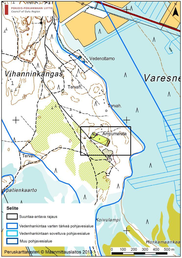 Riskit pohjavedelle selvitetty - 1km etäisyydellä 0-2km etäisyydellä 1-4km etäisyydellä 41 Etäisyys lähimpään asuntoon: 1750m 1.
