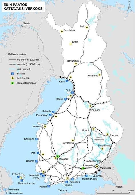 Suuntaviivat yksilöivät liikenneverkolle asetettavat vaatimukset, kehittämisen prioriteetit sekä toteuttamisen työkalut.