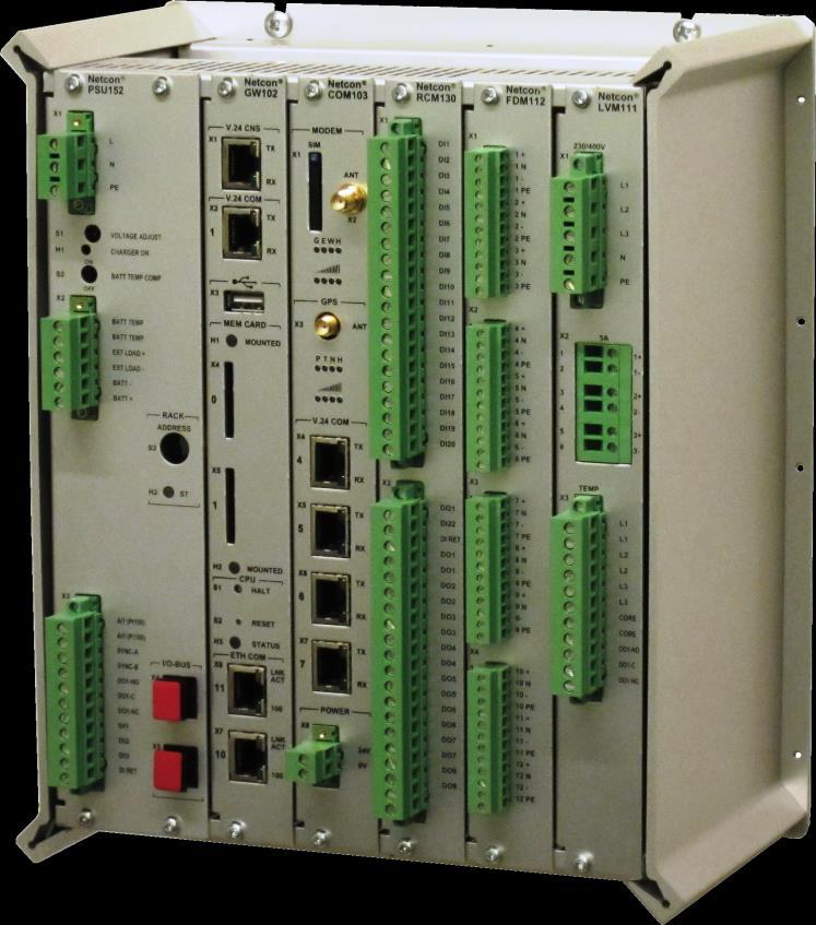 27 SCADA-järjestelmän kanssa jollakin kaukokäyttöprotokollalla. Tyypillisesti kommunikointi tapahtuu standardien IEC 60870-5-101 tai IEC 60870-5-104 mukaisella protokollalla. [4, s. 388-391; 21.