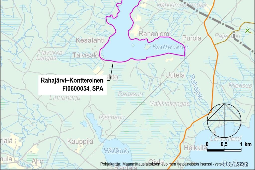 Natura-alueiden osalta esitettiin Naturatarveharkinnat hankkeen YVA-ohjelmassa.