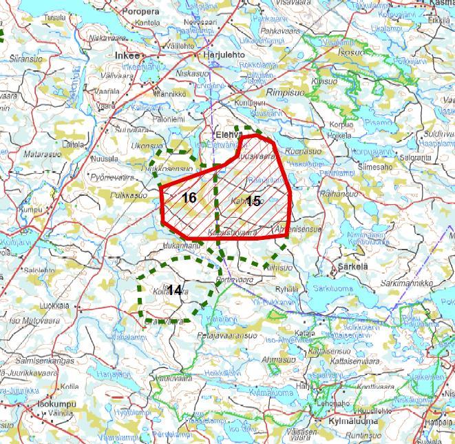 50 Kaavaehdotusvaiheen arviointiin sisältyvät alueet: Alueen nimi Alue nro Selvitykset Kuusivaara 15 - Manneralueen tuulivoimaselvitys Kaavaehdotus Manneralueen tuulivoimaselvitys Vaikutusten