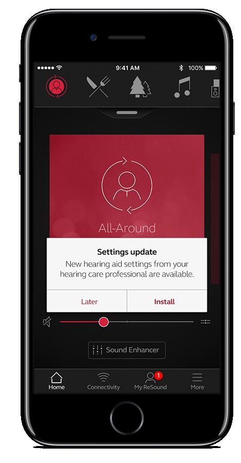 ReSound Assist Kuulonhuoltoa missä ikinä oletkaan Joskus audionomin vastaanotolla mieluisilta tuntuneet kuulokojeen asetukset toimivat arjessa toisin.
