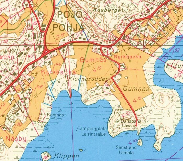 selvitetty seikkaperäisesti. Selvitys laadittiin palvelemaan asemakaava-alueiden kaavamuutosta.