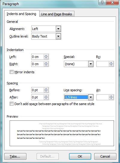 Valitse valikosta Modify (Muotoile) 2. Napsauta vasemmasta alakulmasta Format (Muokkaa) 3.