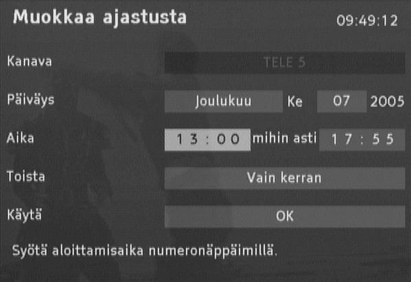 Tehdasasetusten palautus Laitteen tehdasasetukset voidaan palauttaa. Tämä toimenpide poistaa myös laatimasi suosikkiluettelon. 1 Avaa päävalikko painamalla MENU-näppäintä.