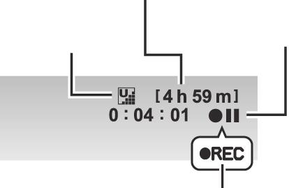 Videon tallennus TÄRKEÄÄ Tee aina testitallennus ennen tärkeän kohtauksen tallentamista.