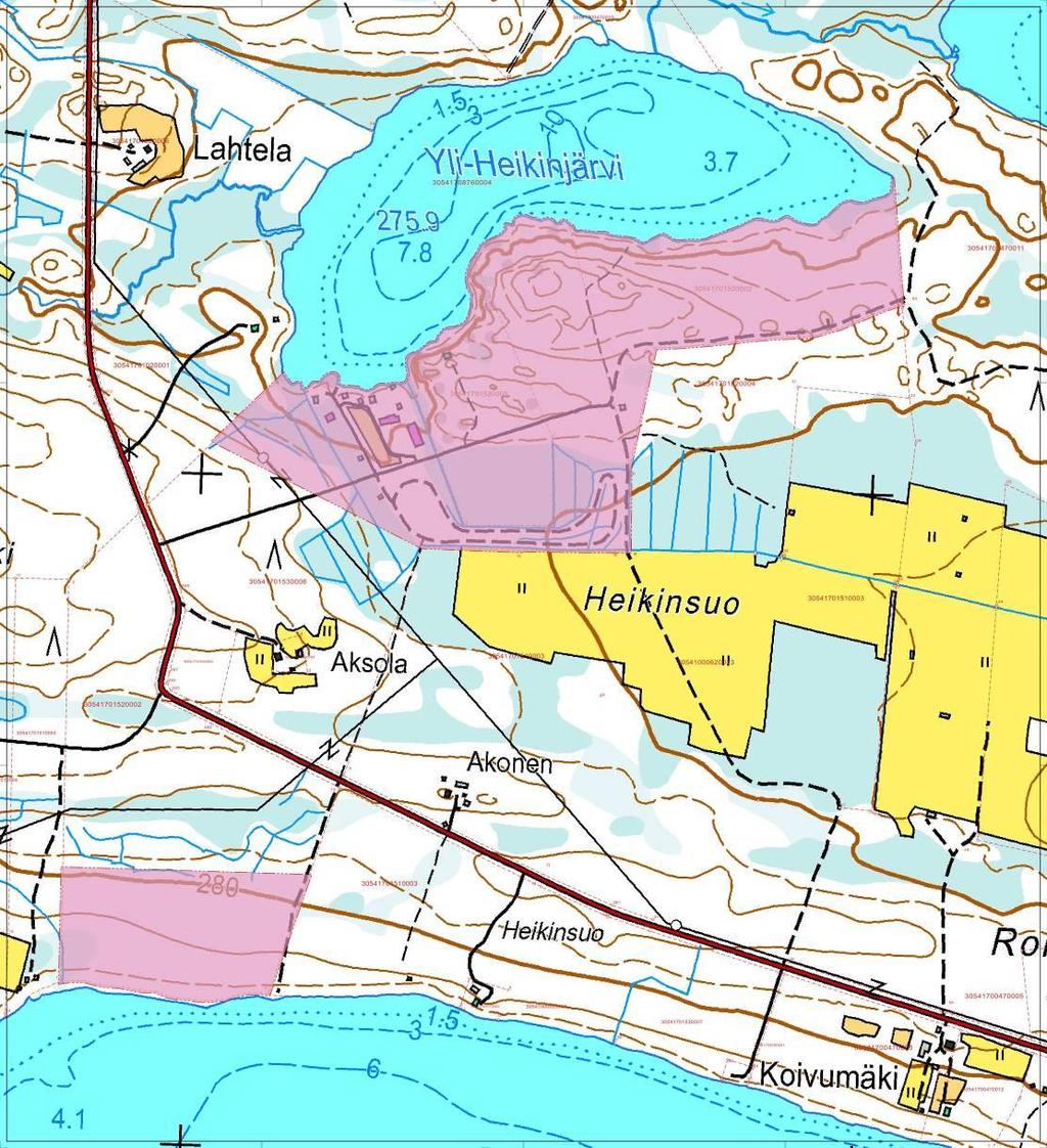 SUUNNITTELUN LÄHTÖKOHDAT, TEHDYT SELVITYKSET JA AIEMMAT SUUNNITELMAT Kuusamon yleiskaava on hyväksytty kaupunginvaltuustossa 6.11.2008 44. Ote siitä on ohessa.