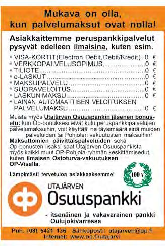 Utajärvi - Klassinen hieronta - Aromaöljyhieronta - Vyöhyketerapia (myös eläimet) - Rakennekynnet (geeli) - Ripsienpidennykset Hieronnax TMI SIRPA LAATIKAINEN Vanhatie 46, Utajärvi Jussilantie 2,