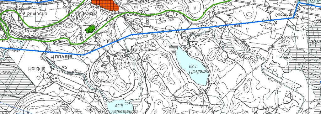 11 10 09 1993 1995 04 03 1993 05 08 06 07 Kuva 121. Soranottoalueet: Kuivajärvenharjun pohjavesialue (osa 2), 04834 I lk,.