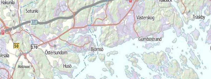 Lähimmät muut uimarannat on osoitettu Majvikin eteläkärkeen, n. 3 km etäisyydelle suunnittelualueesta, sekä Karhusaaren itäkärkeen, n. 5,5 km etäisyydelle suunnittelualueesta.