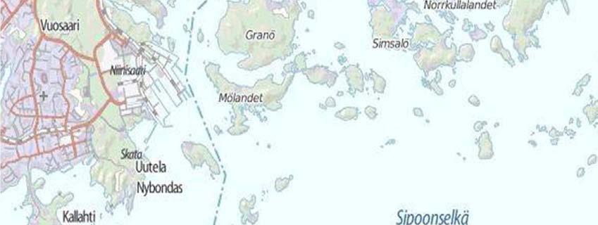 . Också området som används som simstrand i Eriksnäs har anvisats i generalplanen I det reviderade generalplaneutkastet för Östersundom har en simstrand anvisats på planområdet.