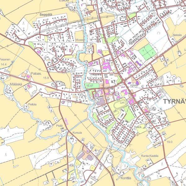 esimerkki 1900-luvun alussa maaseutukirkonkyliin keskittyneen tuotantotoiminnan rakennuskannasta, joka on otettu muuhun käyttöön.