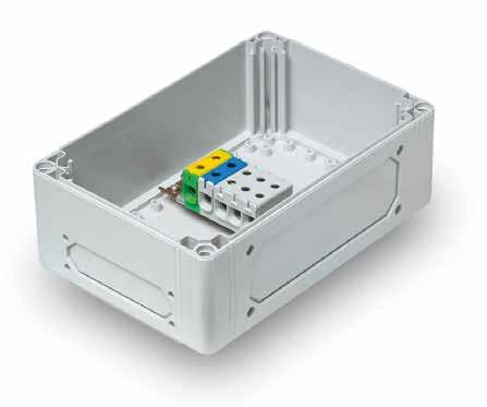 -kotelo SPCM131308G CPCF203013G CPCF304013G CPCF304013G CPCF306013G Kansit 4 4 4 4 6 Holkkitiiviste 2 x M16, 2 x M20, vedonpoistimella 1 x M25 - - - - Vastamutterit 2 x M16, 2 x M20, 1 x M25 - - - -