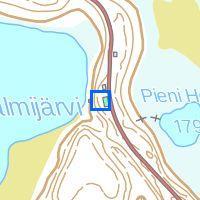 Salmijärven tukkikämppä kiinteistötunnus: Itämäen yhteismetsä ajoitus: 1945 1974 ajoitusselite: 1957 kohteen sisältämät rakennukset: 1 virkistyskämppä (tukkikämppä); Erämaassa vanhan tien vierellä