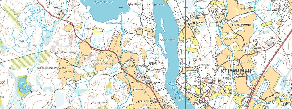 0,5 0,75 km Kuivajoen suun