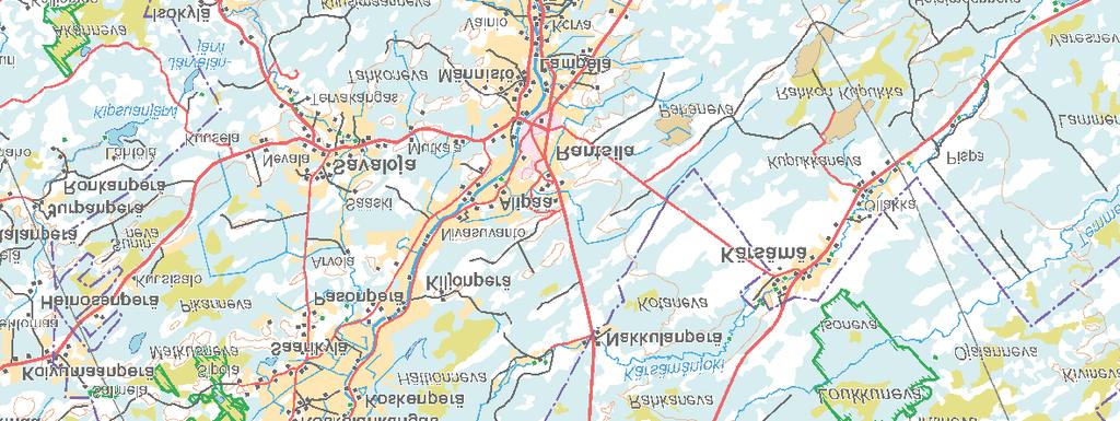 145 Maastokarttarasteri 1:250 000 MML,