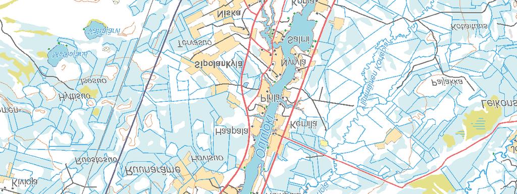 209 Maastokarttarasteri 1:100 000 MML,
