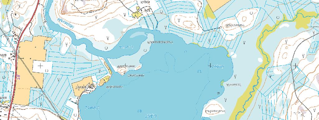 0,5 0,75 km Korentojärven