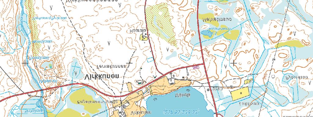 0,25 0,5 0,75 km Virkkusen