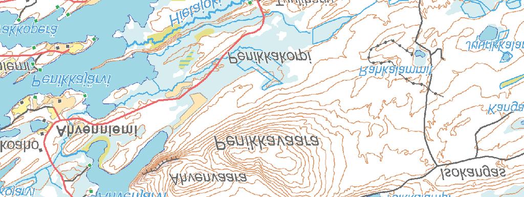 MML, 2013 0 0,5 1 1,5 km Iivaara