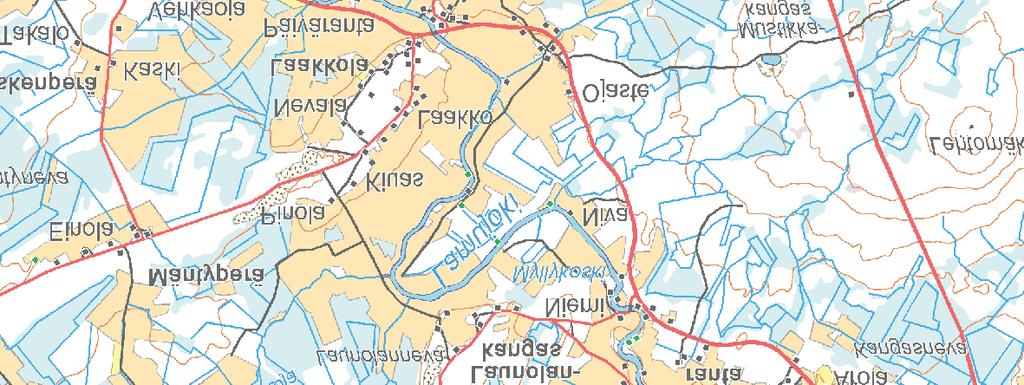 Maastokarttarasteri 1:100 000 MML, 2013