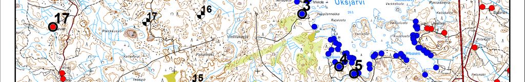 esitetty 2*2 m ruudukoissa ja 0,3 m korkeusresoluutiolla.