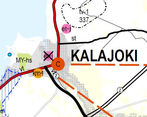 FCG SUUNNITTELU JA TEKNIIKKA OY Loppuraportti 58 (74) 5.6 Ylivieskan seudun vähittäiskaupan suuryksiköt 5.6.1 Kalajoki: Meinala (km-1) Pohjois-Pohjanmaan 3.