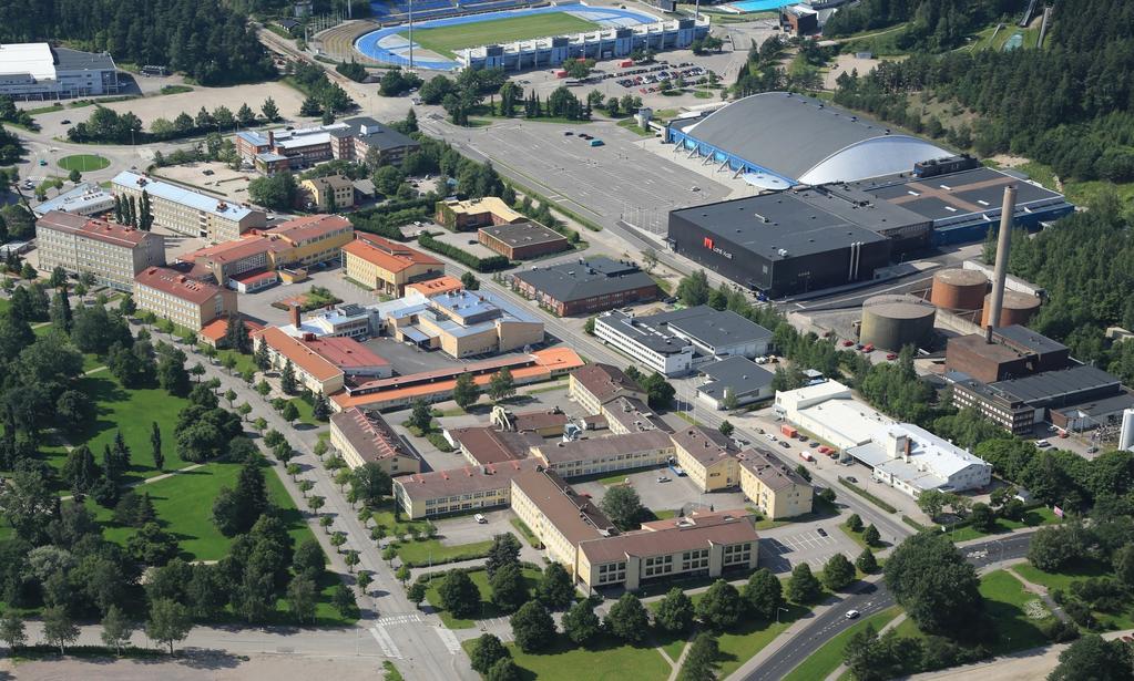 Lahden, keskustakampuksen kehittäminen