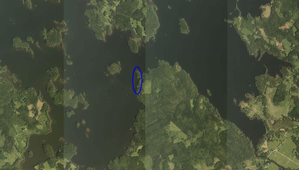 Maisema Haikankärki sijaitsee maisemallisesti keskeisellä paikalla Kukkian järvialueella.