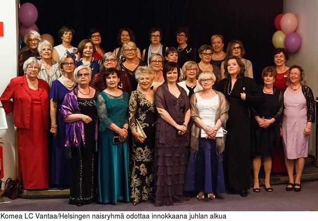 Lions naisten risteilyn yhteydessä Tallinnassa 14.5.2016.