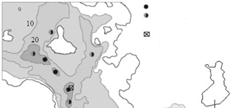 Enonselän sekoitushapetus Sekoitusasema Sekoitusasema (ei käynnissä talvella 1/11) Lankiluoto (1 m) Enonselällä on 197-luvulta lähtien tehty kunnostustöitä, joiden ansiosta veden laatu on parantunut