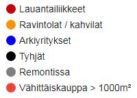 yritykset tyhjät liiketilat) kaupungin as.