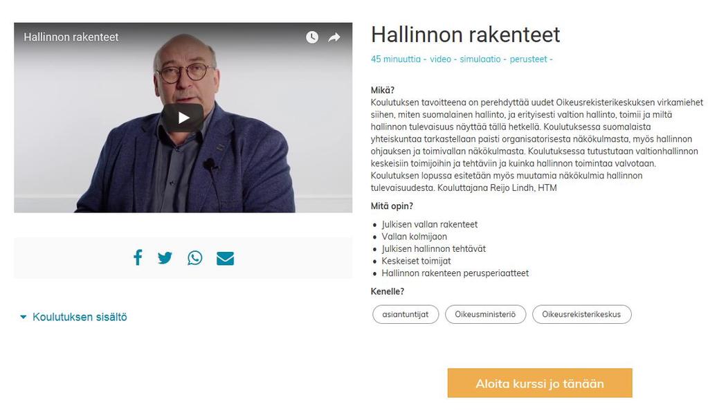 Hankinta 2020 Hankinta 2020 -peruskoulutus Mikä?