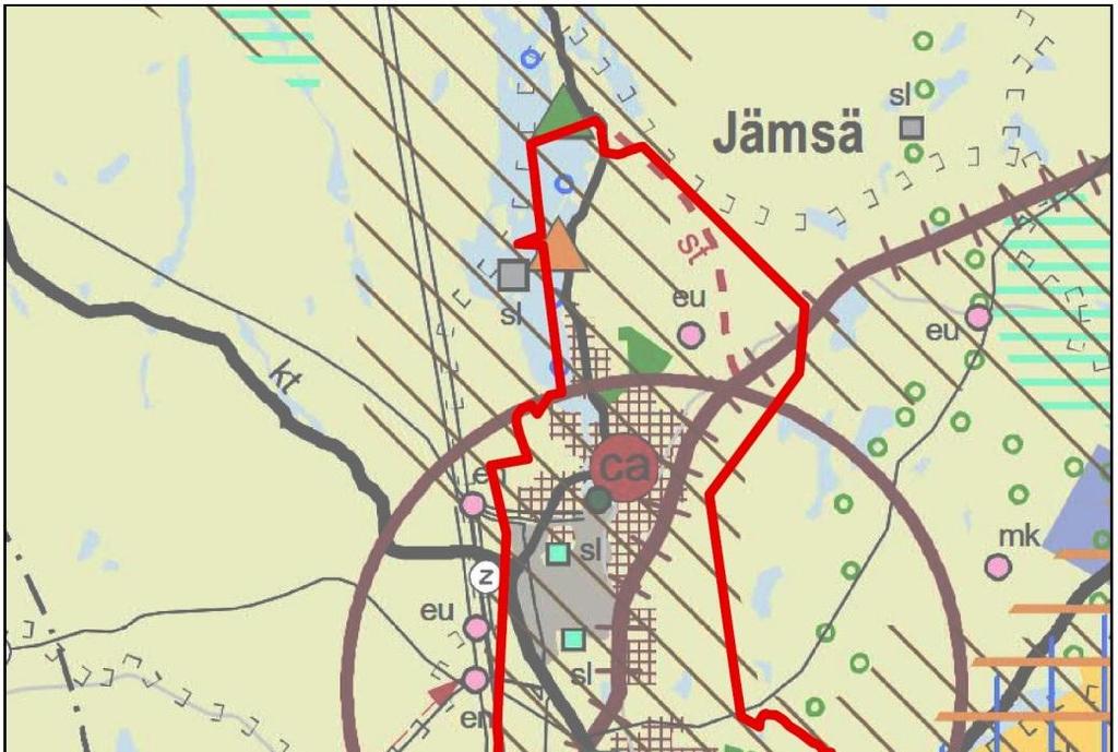 12 1.2 Valmisteilla oleva maakuntakaava Keski-Suomen maakuntahallitus käynnisti 13.3.2015 Keski-Suomen maakuntakaavan tarkistuksen. Tarkistus koskee Keski-Suomen maakuntakaavaa, 1., 2., 3. ja 4.