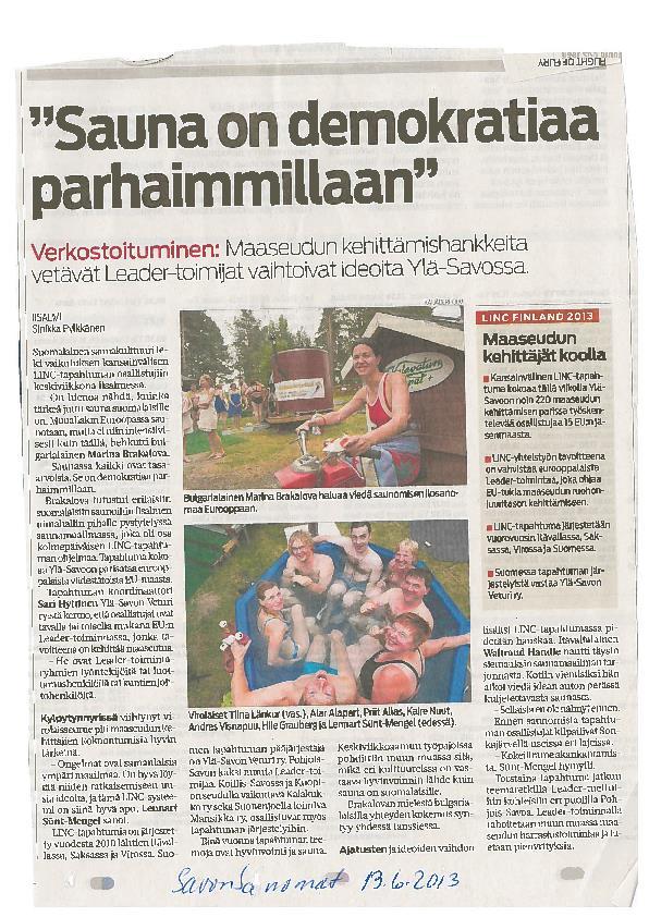 69 Liite 8 Savon Sanomat