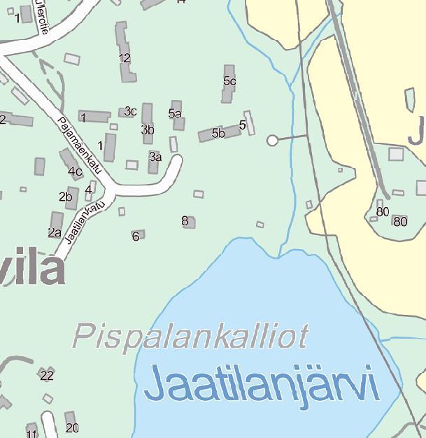 SELOSTUS 3 (22) 1.2 Kaava-alueen sijainti Kaavamuutosalue sijaitsee Jämsän kaupungissa, Seppolan taajaman pohjoisosassa, Jaatilanjärven pohjoisrannalla. Kartta 1.