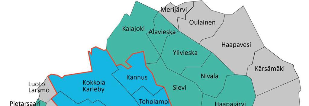 Toiminta-alue: Keski-Pohjanmaa