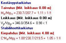 Ok! Ok! k4000 HEB 200 S355J2G3 Ei käy Ok!